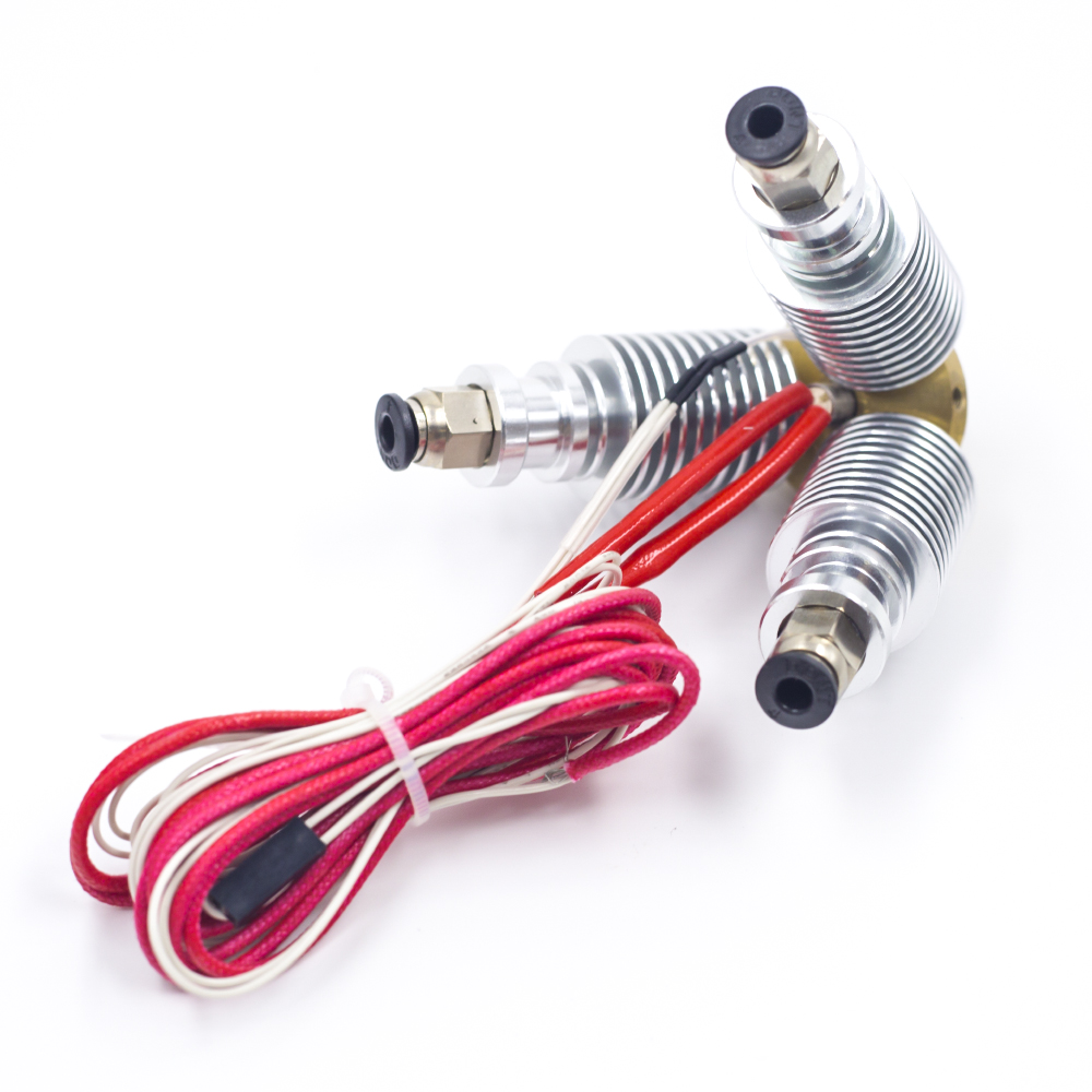 Экструдер Diamond 3D для принтеров Reprap Hotend 3D V6 Радиатор для нити 1,75 / 0,4 мм